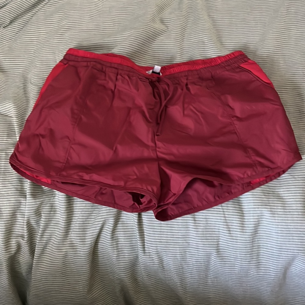 Rebecca Minkoff red duotone Shorts